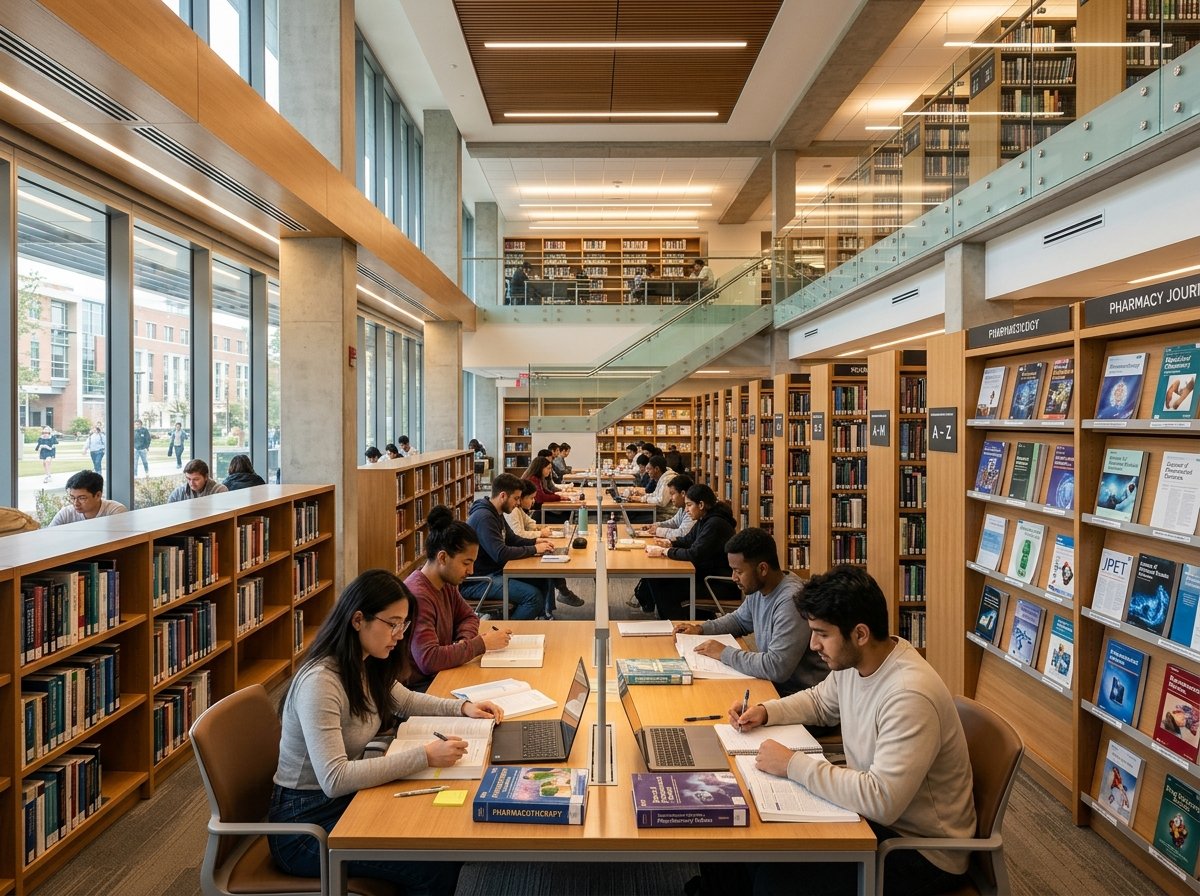 Pharmacy Central Library and Digital Resource Reading Room
